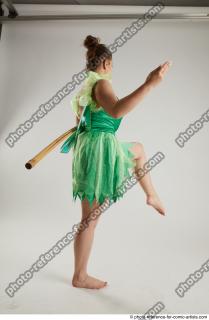 KATERINA STANDING POSE WITH SPEAR